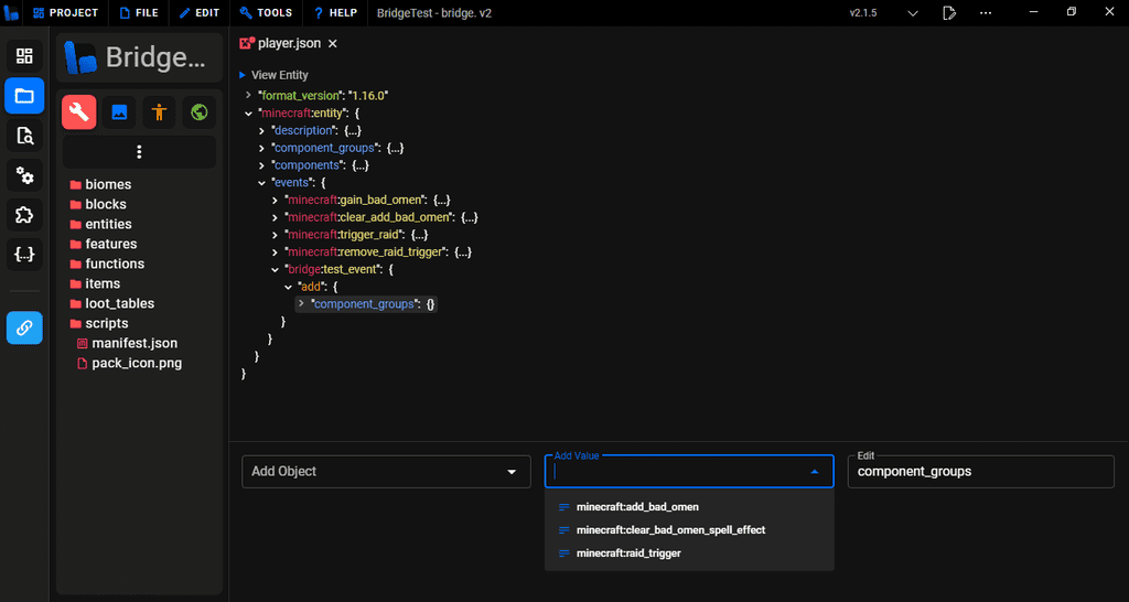 Getting Started - bridge.